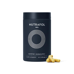 Nutrafol Men – Hair Growth Supplement for Thicker, Stronger Hair | 120 Capsules | 1-Month Supply