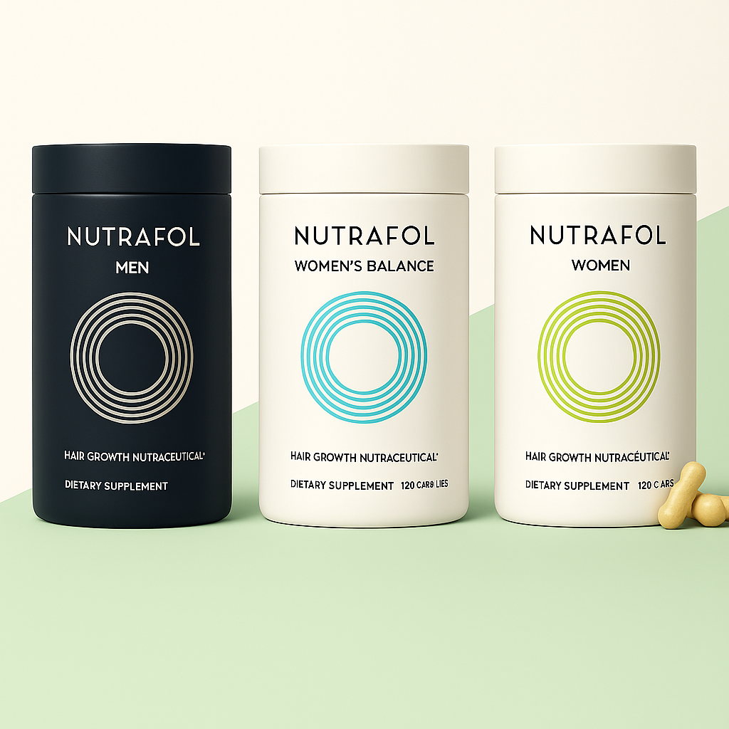 Nutrafol Hair Growth Supplements for Men & Women (Ages 18–45+) | 1-Month Supply